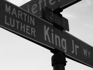 MLK Street Sign