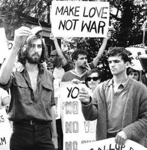 Make Love Not War.Burn Draft cards_etravelswithetrules.com